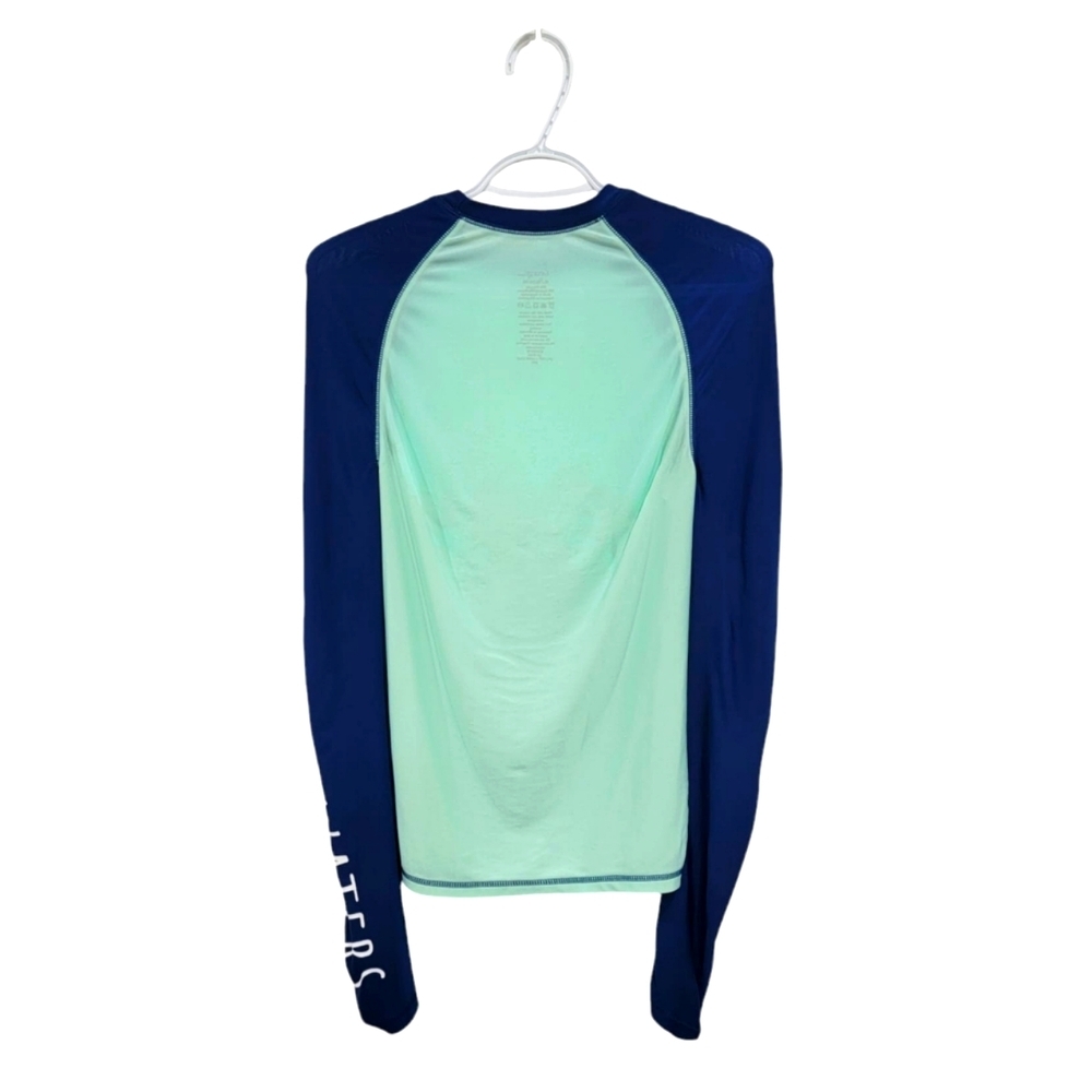 (B) Blue/Blue Swim Shirt - Picture 2 of 7